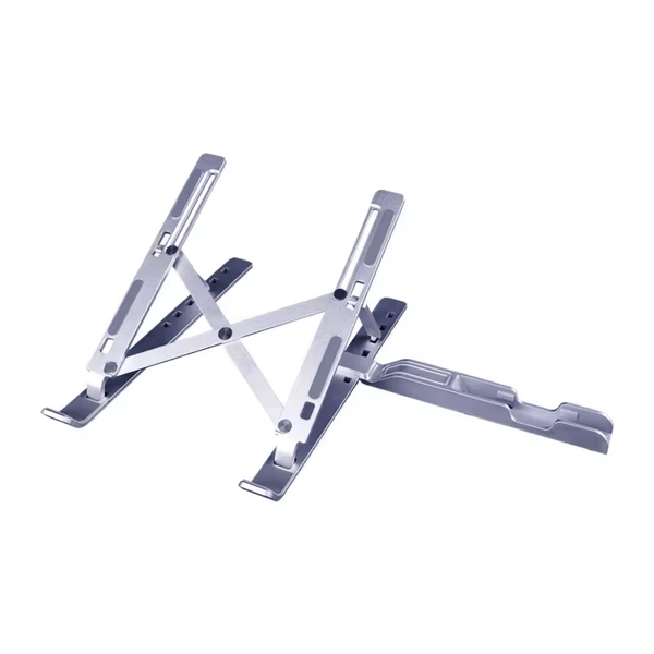 iDock Ergonomic Adjustable Portable Foldable Notebook Riser Laptop Stand With Phone Holder - iDock Laptopstand