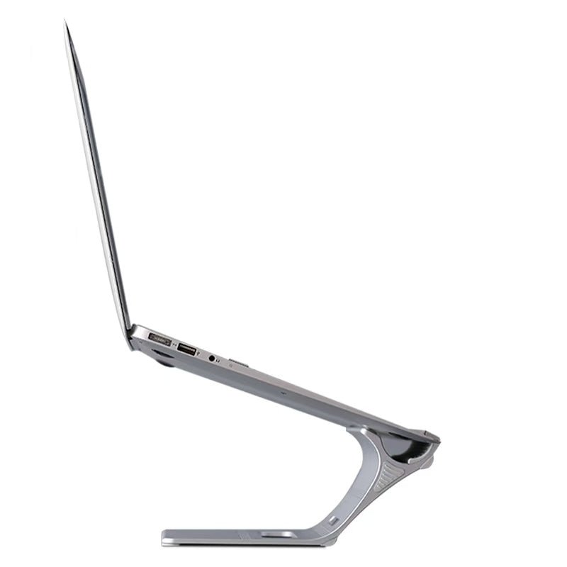iDock Ergonomic Aluminum Alloy Laptop Floating Stand Support 13 - 17.3 Inch Laptops Adjustable Height Notebook Floating Holder - iDock Laptopstand