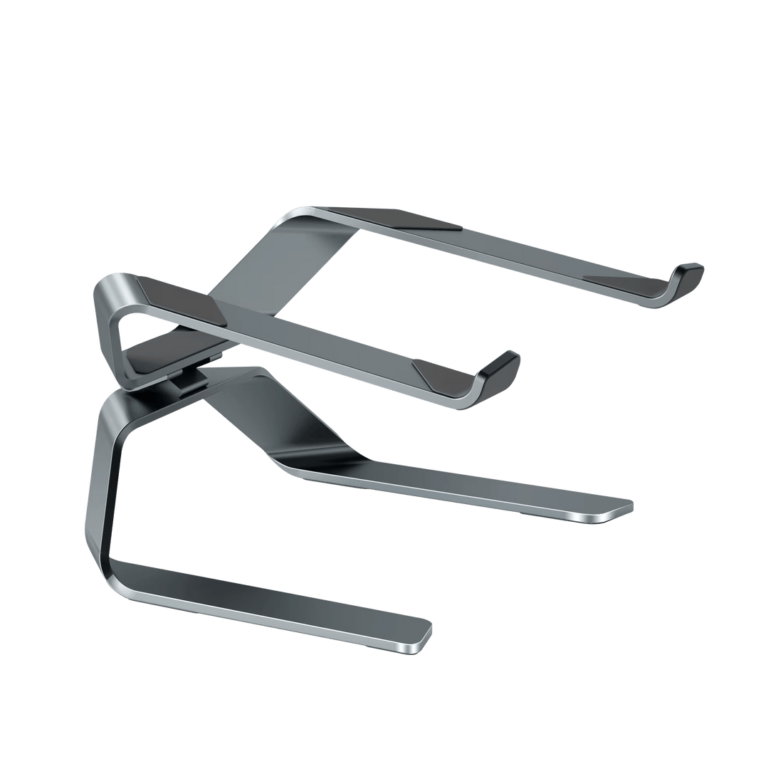 iDock Ergonomic Aluminum Angle Adjustable Detachable Laptop Riser Notebook Holder Stand Elevator for Desk - iDock Laptopstand