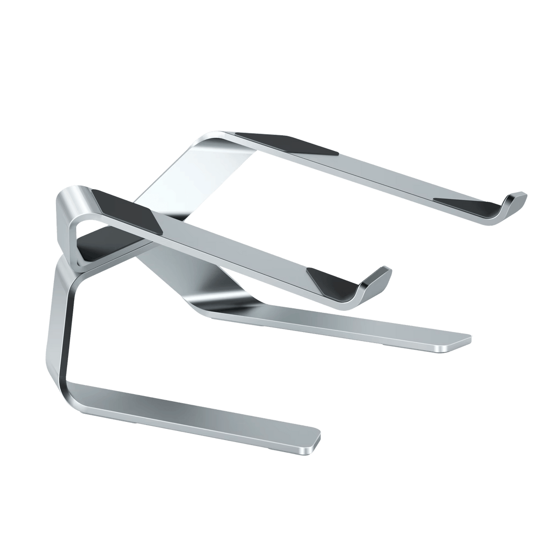 iDock Ergonomic Aluminum Angle Adjustable Detachable Laptop Riser Notebook Holder Stand Elevator for Desk - iDock Laptopstand