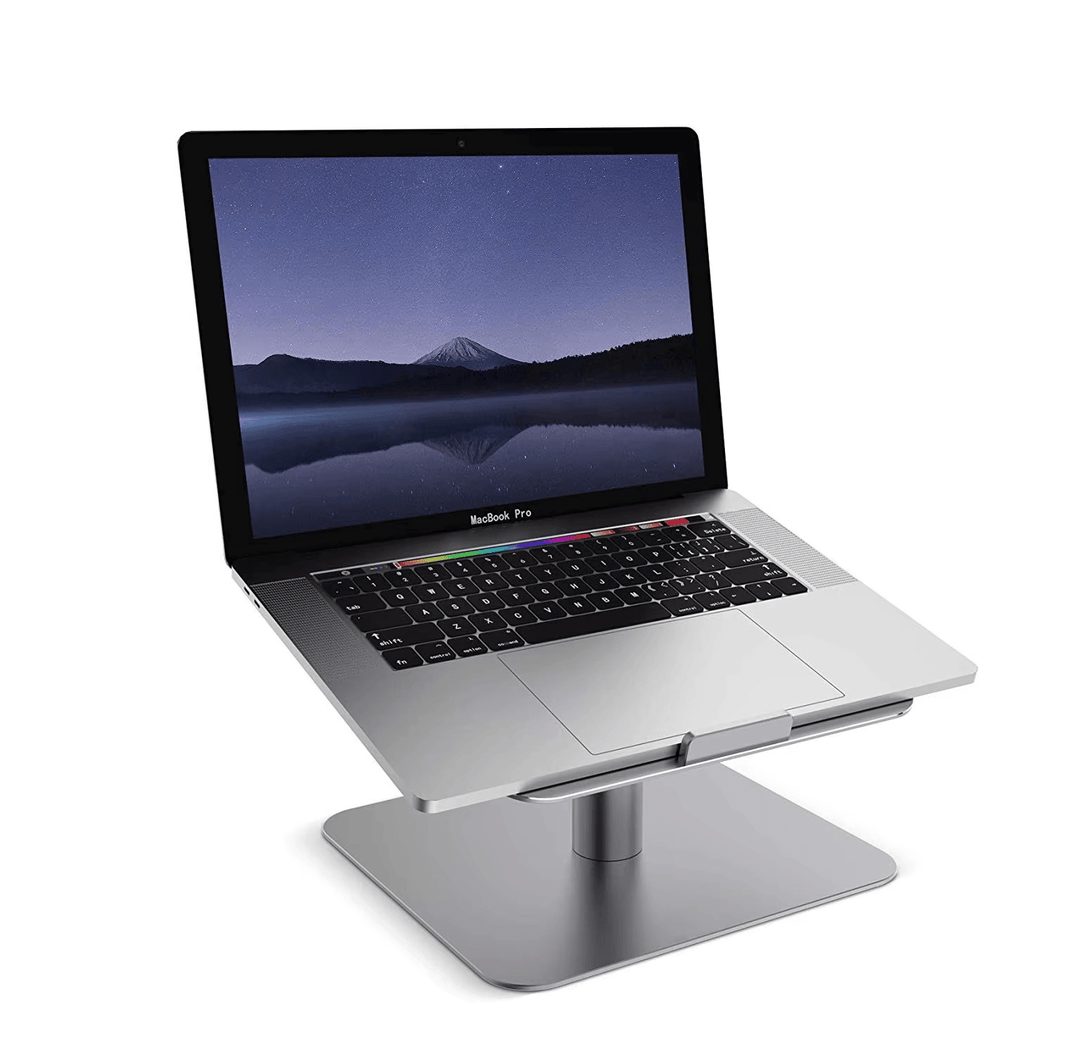 iDock Ergonomic Aluminum Angle Height Adjustable Detachable 360 Degree Swivel Laptop Stand - iDock Laptopstand