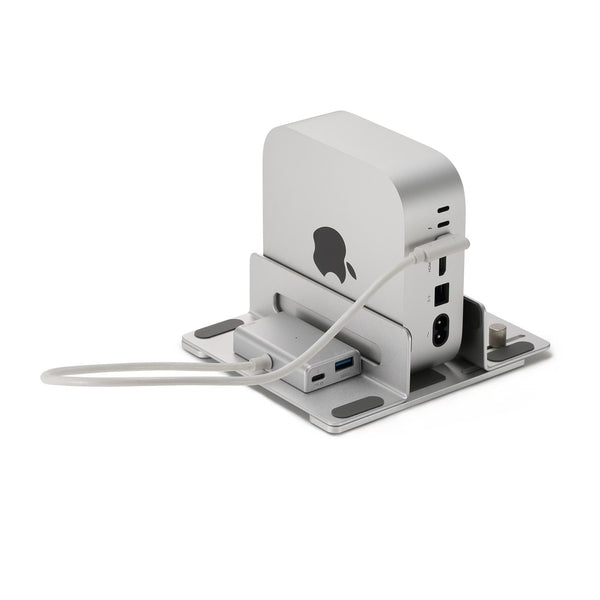 iDock Ergonomic Aluminum Desk Vertical Laptop iPhone Mini Stand with PD USB HUB Optional - iDock Laptopstand