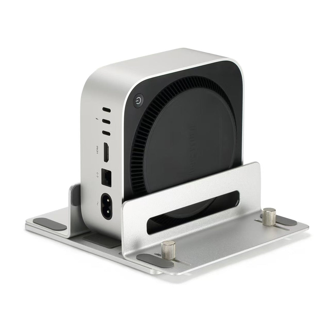 iDock Ergonomic Aluminum Desk Vertical Laptop iPhone Mini Stand with PD USB HUB Optional - iDock Laptopstand