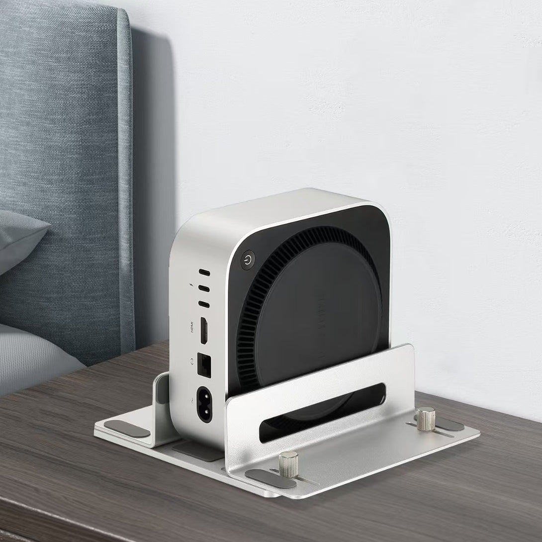 iDock Ergonomic Aluminum Desk Vertical Laptop iPhone Mini Stand with PD USB HUB Optional - iDock Laptopstand