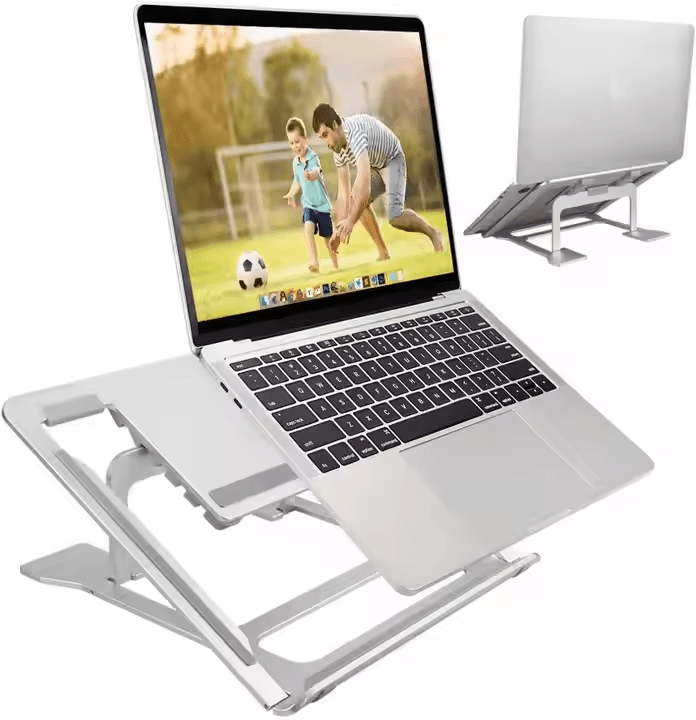 iDock Ergonomic Aluminum Portable Flexible Ventilated Adjustable Height Laptop Holder Computer Stand - iDock Laptopstand