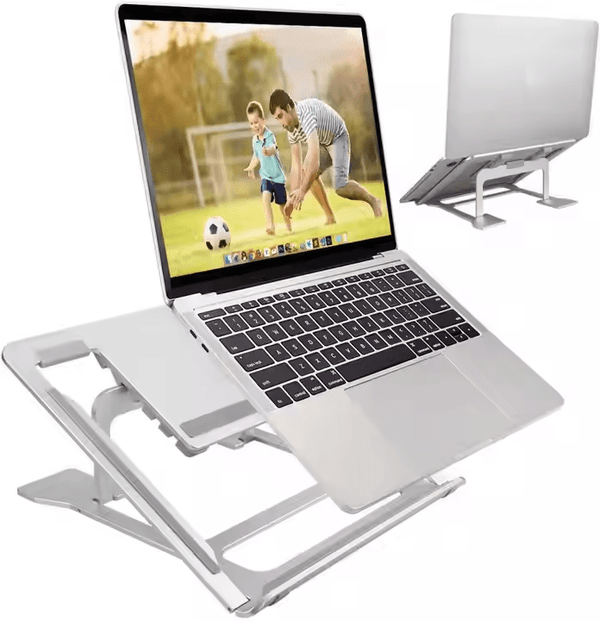 iDock Ergonomic Aluminum Portable Flexible Ventilated Adjustable Height Laptop Holder Computer Stand - iDock Laptopstand
