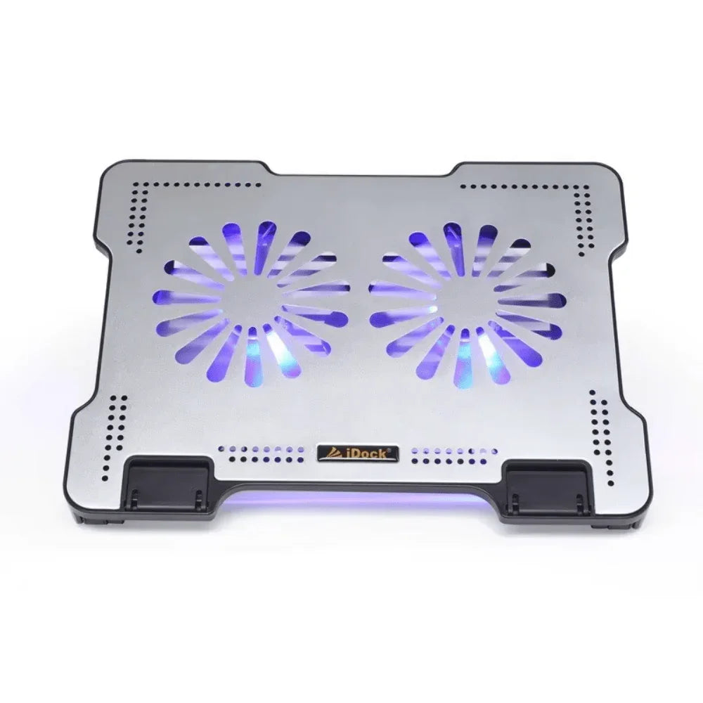 iDock Ergonomic China Aluminium 15.6 Inch Notebook Laptop Cooler Cooling Pad - iDock Laptopstand