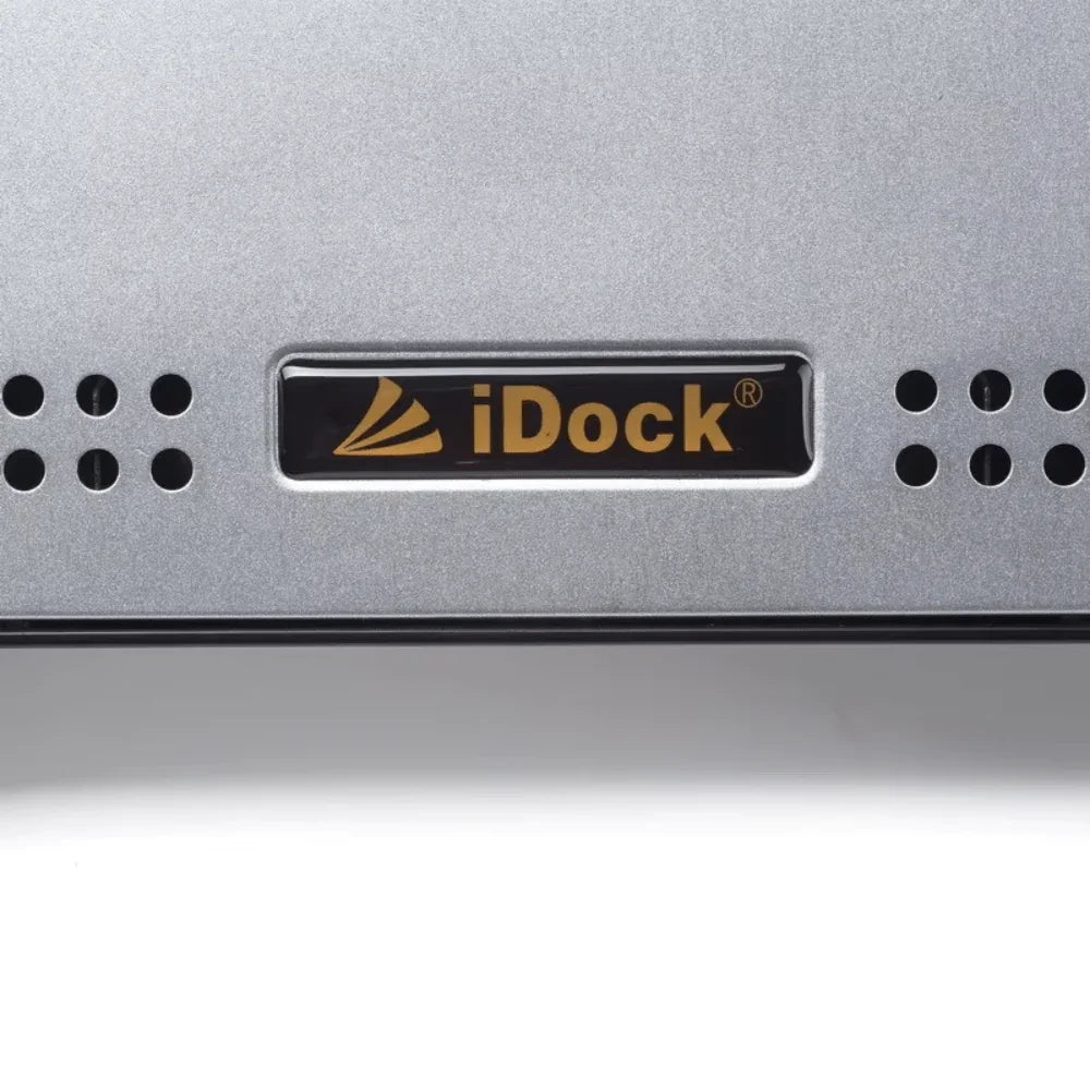 iDock Ergonomic China Aluminium 15.6 Inch Notebook Laptop Cooler Cooling Pad - iDock Laptopstand