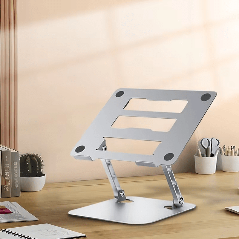 iDock Ergonomic Ergonomic Portable Foldable Adjustable Angle and Height Notebook Riser Holder Laptop Stand - iDock Laptopstand