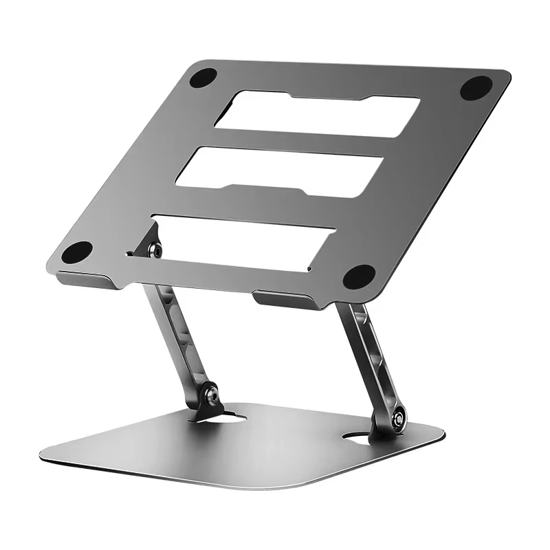 iDock Ergonomic Ergonomic Portable Foldable Adjustable Angle and Height Notebook Riser Holder Laptop Stand - iDock Laptopstand