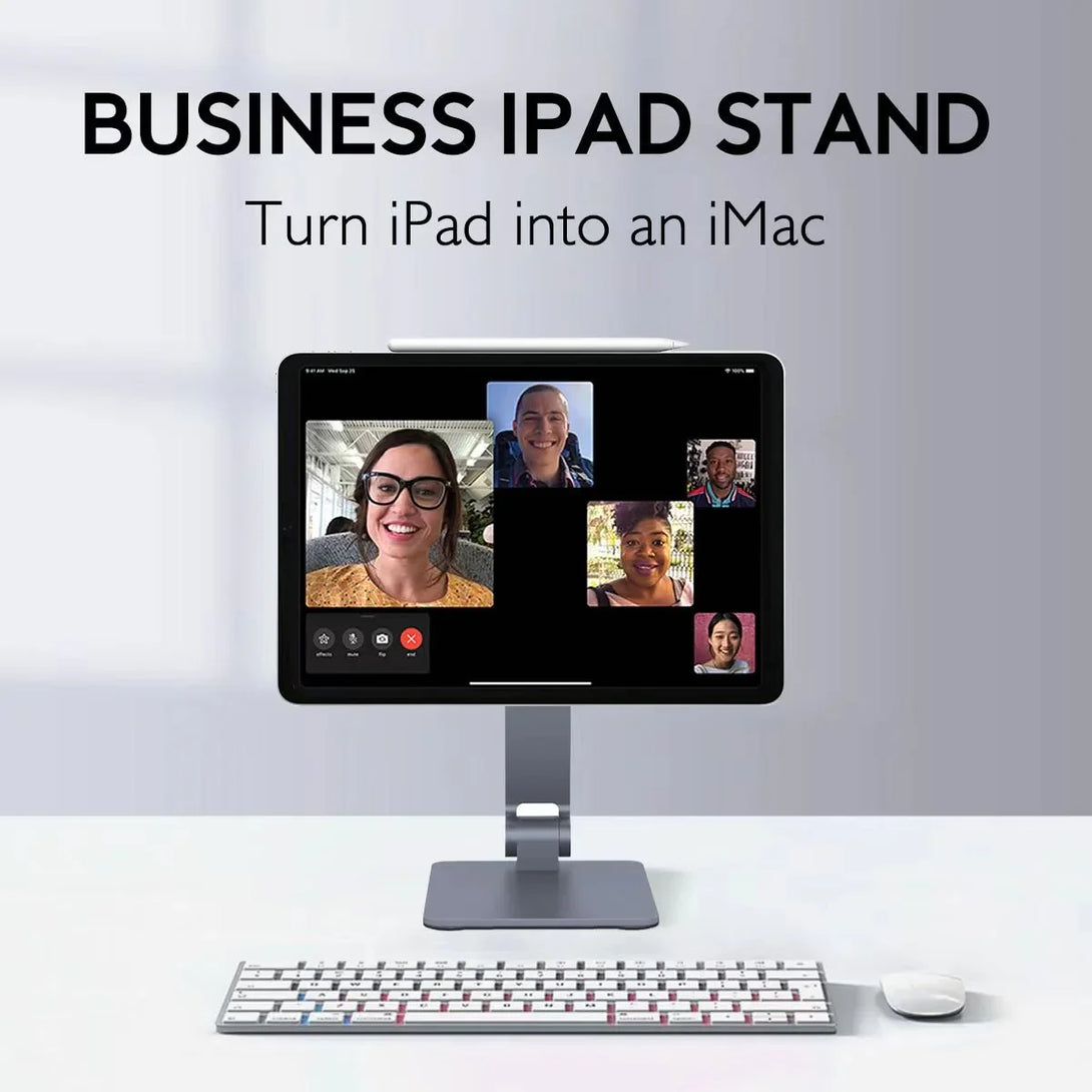 iDock Ergonomic Foldable Portable Multi - Angle Adjustable Magnetic iPad Holder Stand For iPad Pro/Air Stand - iDock Laptopstand