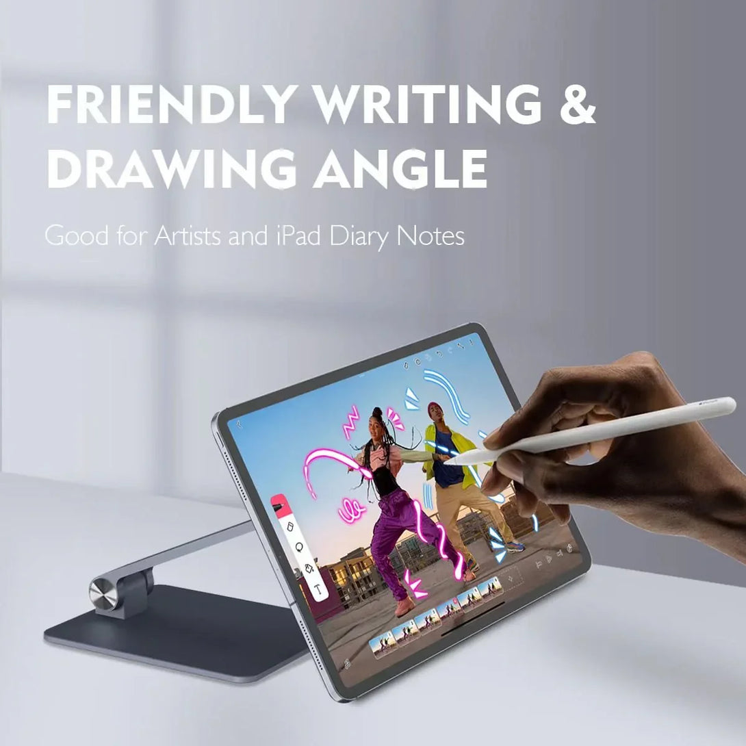 iDock Ergonomic Foldable Portable Multi - Angle Adjustable Magnetic iPad Holder Stand For iPad Pro/Air Stand - iDock Laptopstand