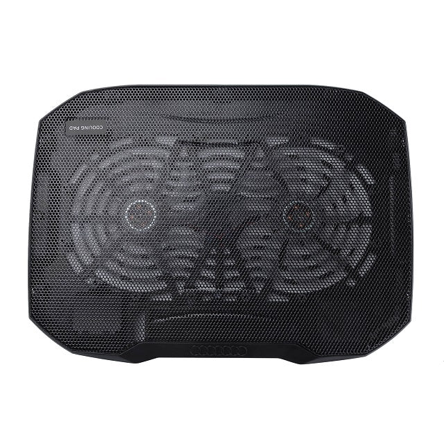 iDock Ergonomic Folding 2 fans 2 USB Laptop Cooling Pad Laptop Cooler Compatible with 9 - 17 inch Laptops - iDock Laptopstand