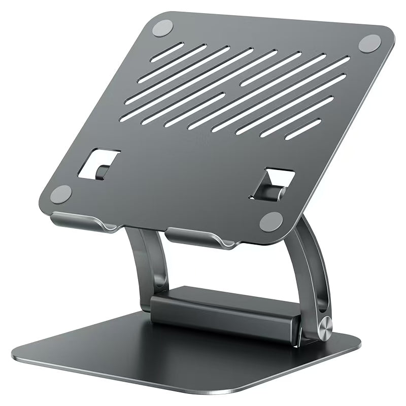 iDock Ergonomic Folding Adjustable Height Notebook Holder Laptop Stand with Docking Station - iDock Laptopstand