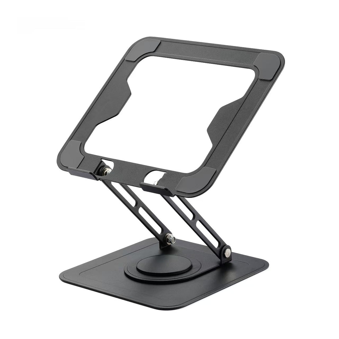 iDock Ergonomic Folding Adjustable Metal Laptop Stand with 360 Rotating Base Compatible with 11 to 16 Inch Notebook - iDock Laptopstand