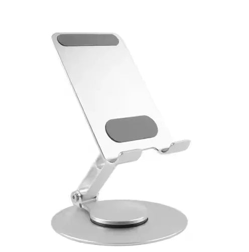 iDock Ergonomic Folding Cell Phone Stand Fully Adjustable Foldable Desktop 360 rotation Phone Holder Stand - iDock Laptopstand