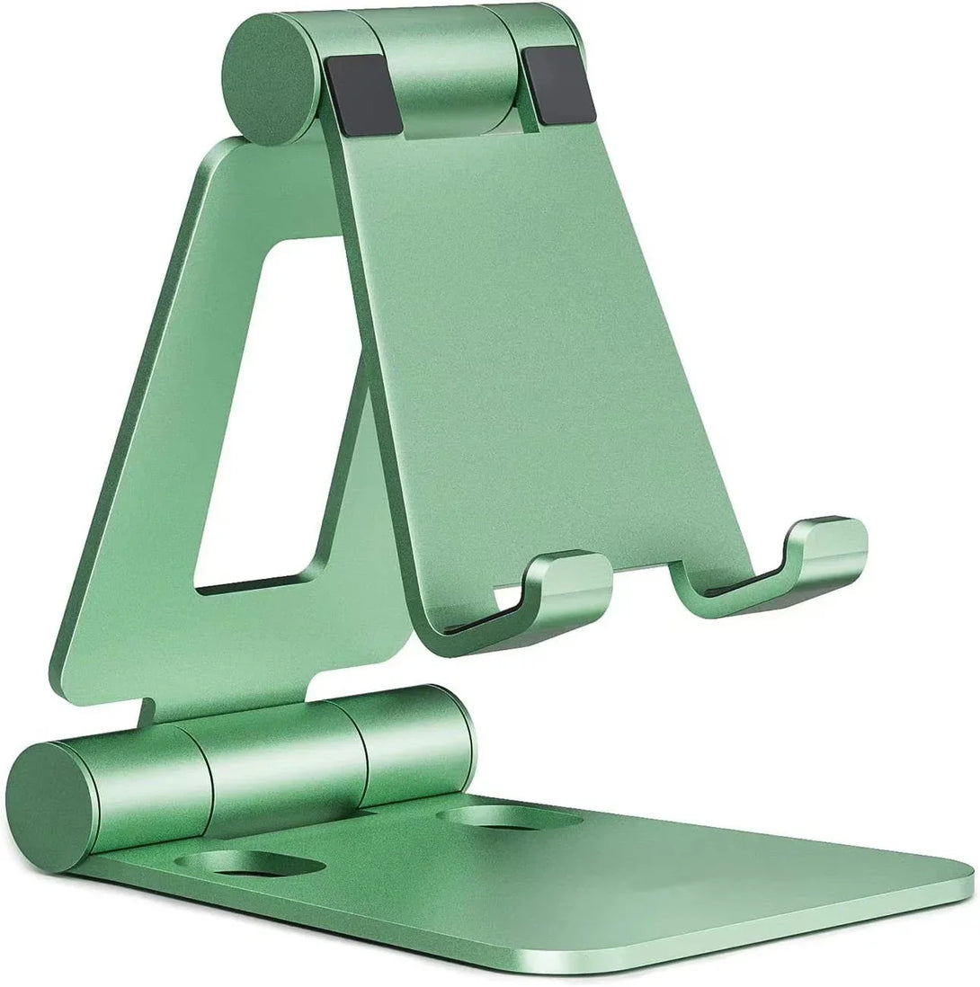 iDock Ergonomic Folding Cell Phone Stand Fully Adjustable Foldable Desktop Phone Holder Cradle Dock - iDock Laptopstand