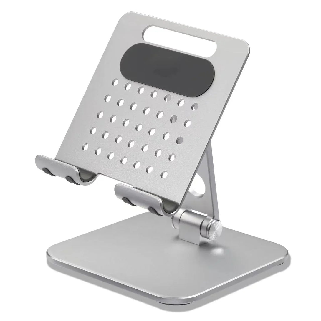 iDock Ergonomic Folding Height Adjustable Aluminum Portable Desktop tablet phone Holder Stand - iDock Laptopstand