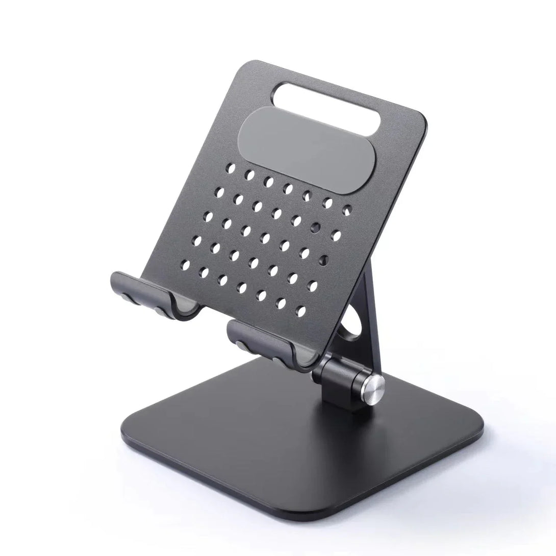 iDock Ergonomic Folding Height Adjustable Aluminum Portable Desktop tablet phone Holder Stand - iDock Laptopstand