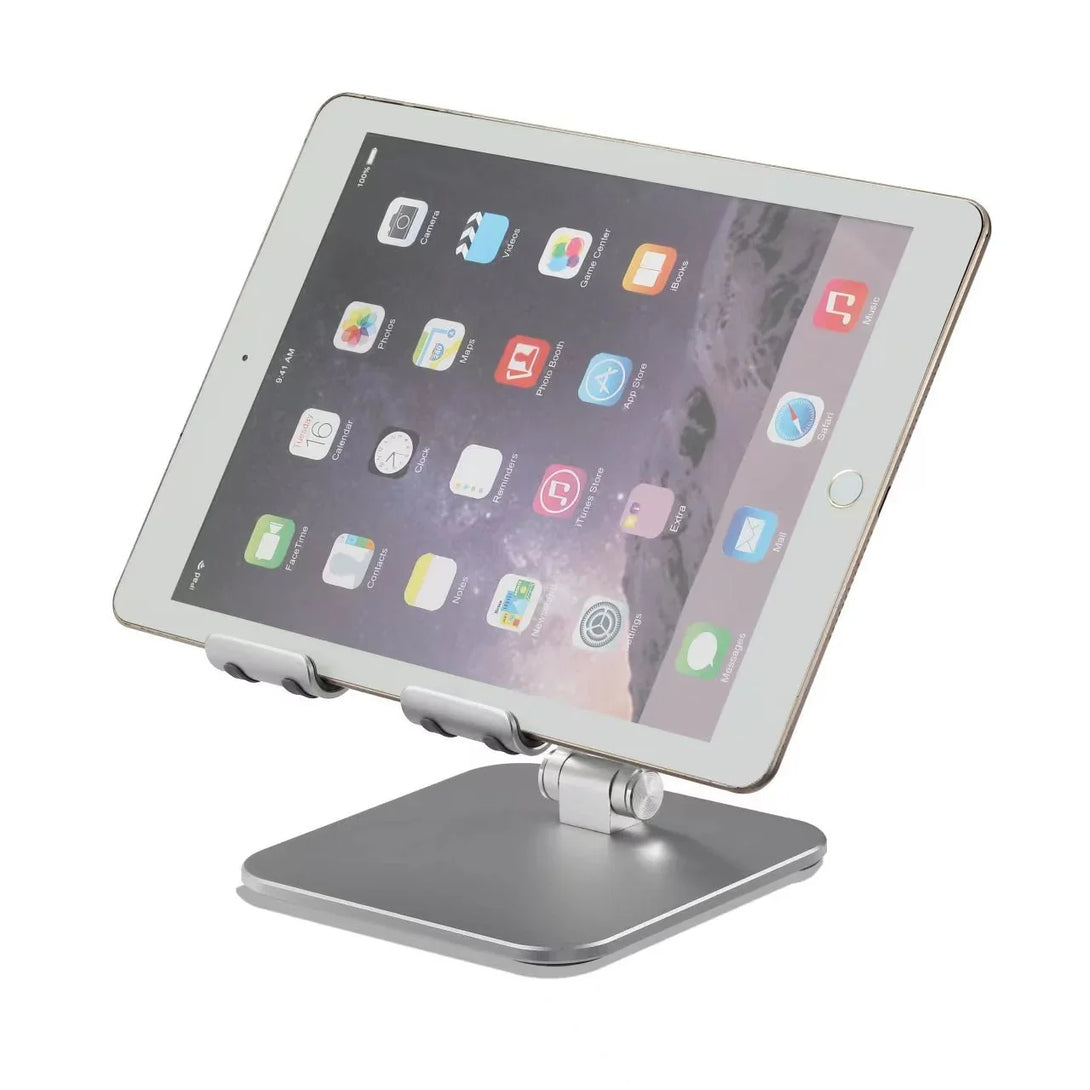 iDock Ergonomic Folding Height Adjustable Aluminum Portable Desktop tablet phone Holder Stand - iDock Laptopstand