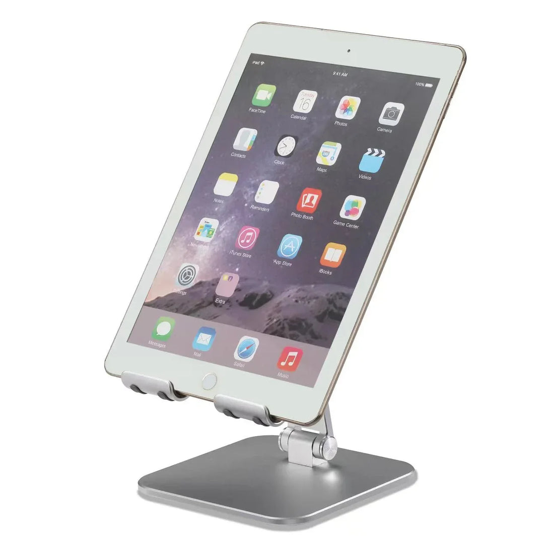 iDock Ergonomic Folding Height Adjustable Aluminum Portable Desktop tablet phone Holder Stand - iDock Laptopstand