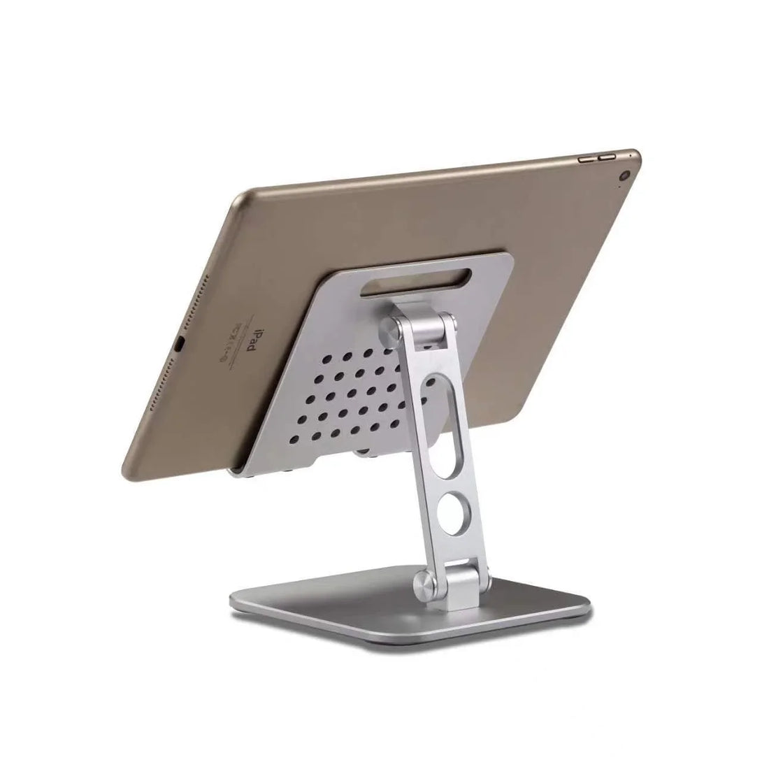 iDock Ergonomic Folding Height Adjustable Aluminum Portable Desktop tablet phone Holder Stand - iDock Laptopstand