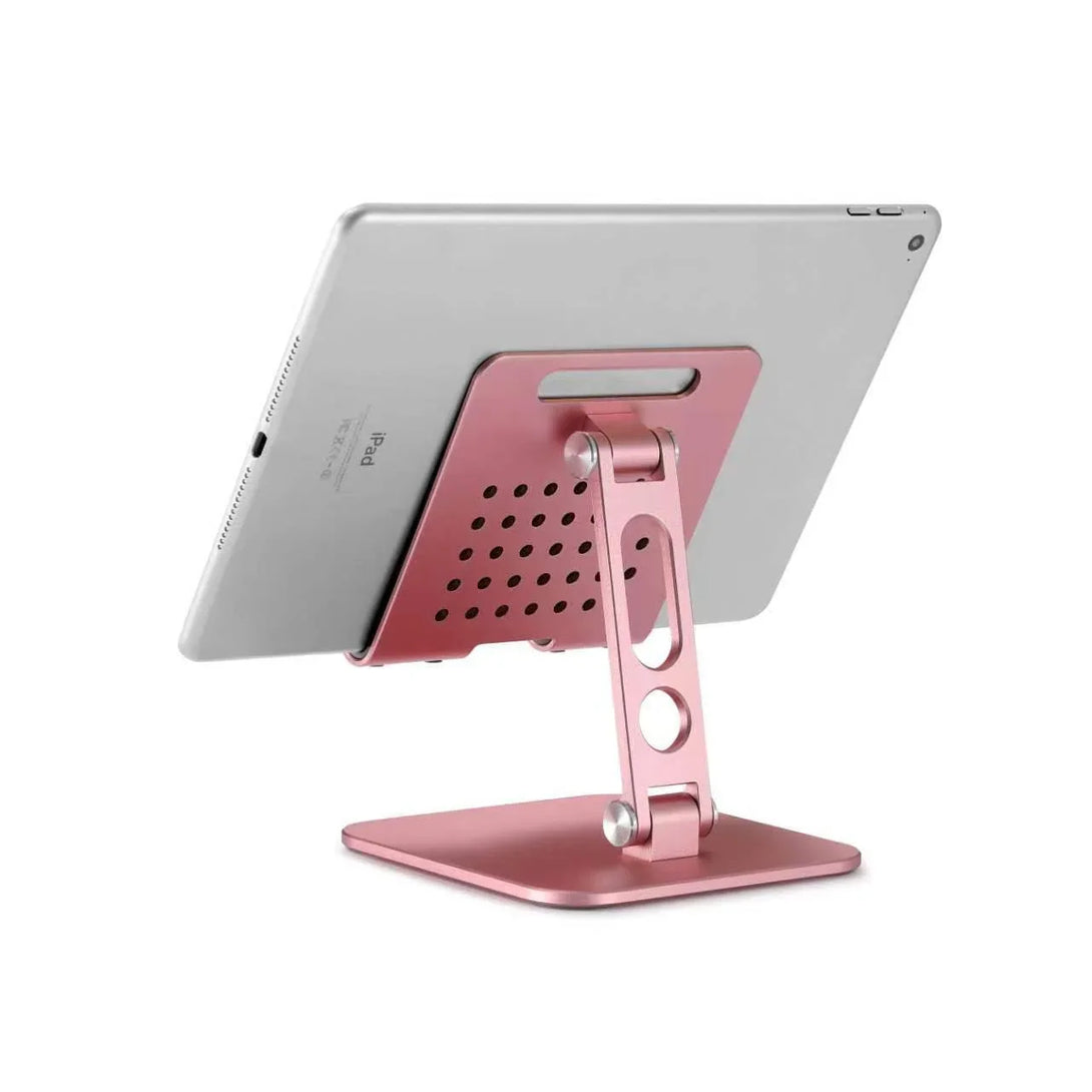 iDock Ergonomic Folding Height Adjustable Aluminum Portable Desktop tablet phone Holder Stand - iDock Laptopstand