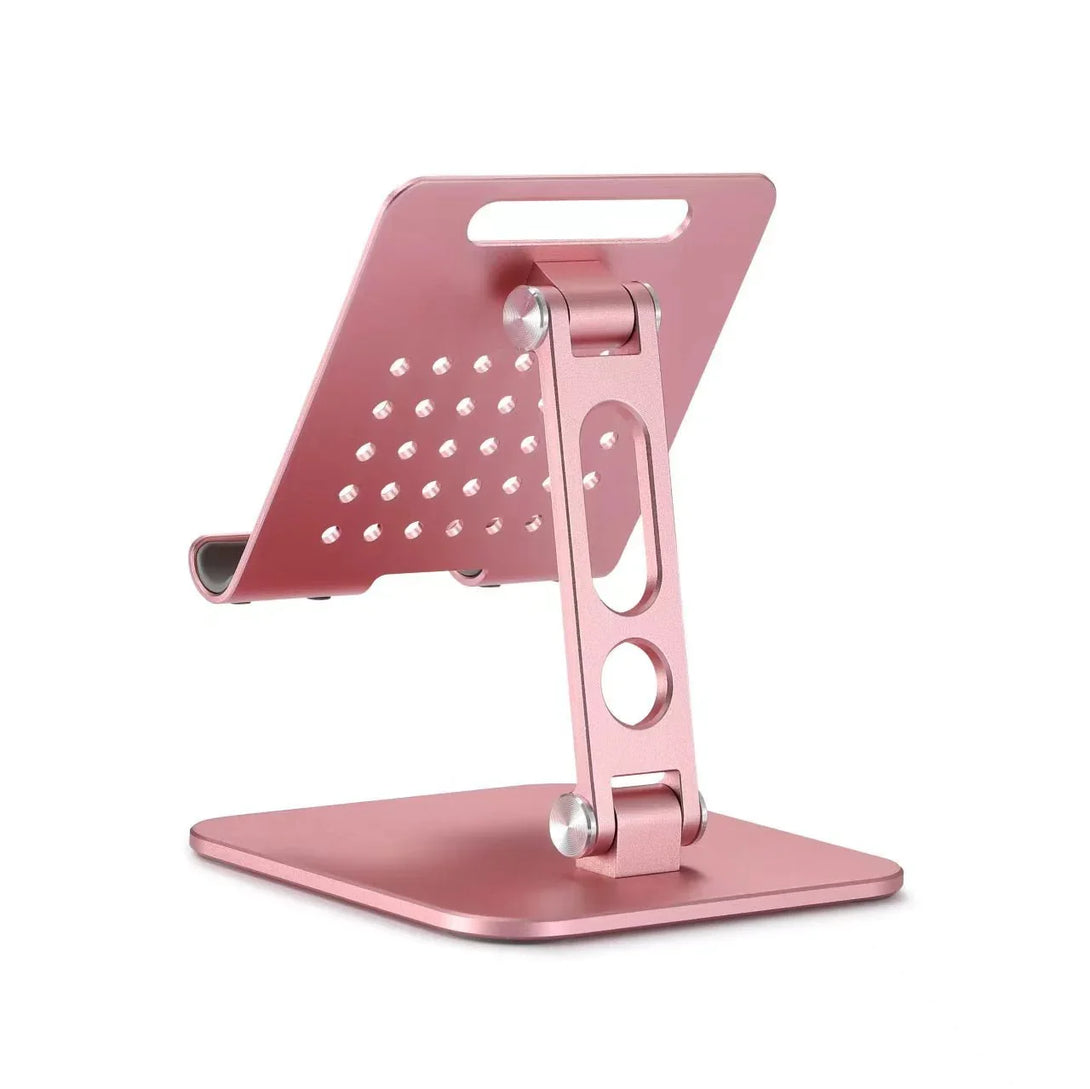 iDock Ergonomic Folding Height Adjustable Aluminum Portable Desktop tablet phone Holder Stand - iDock Laptopstand