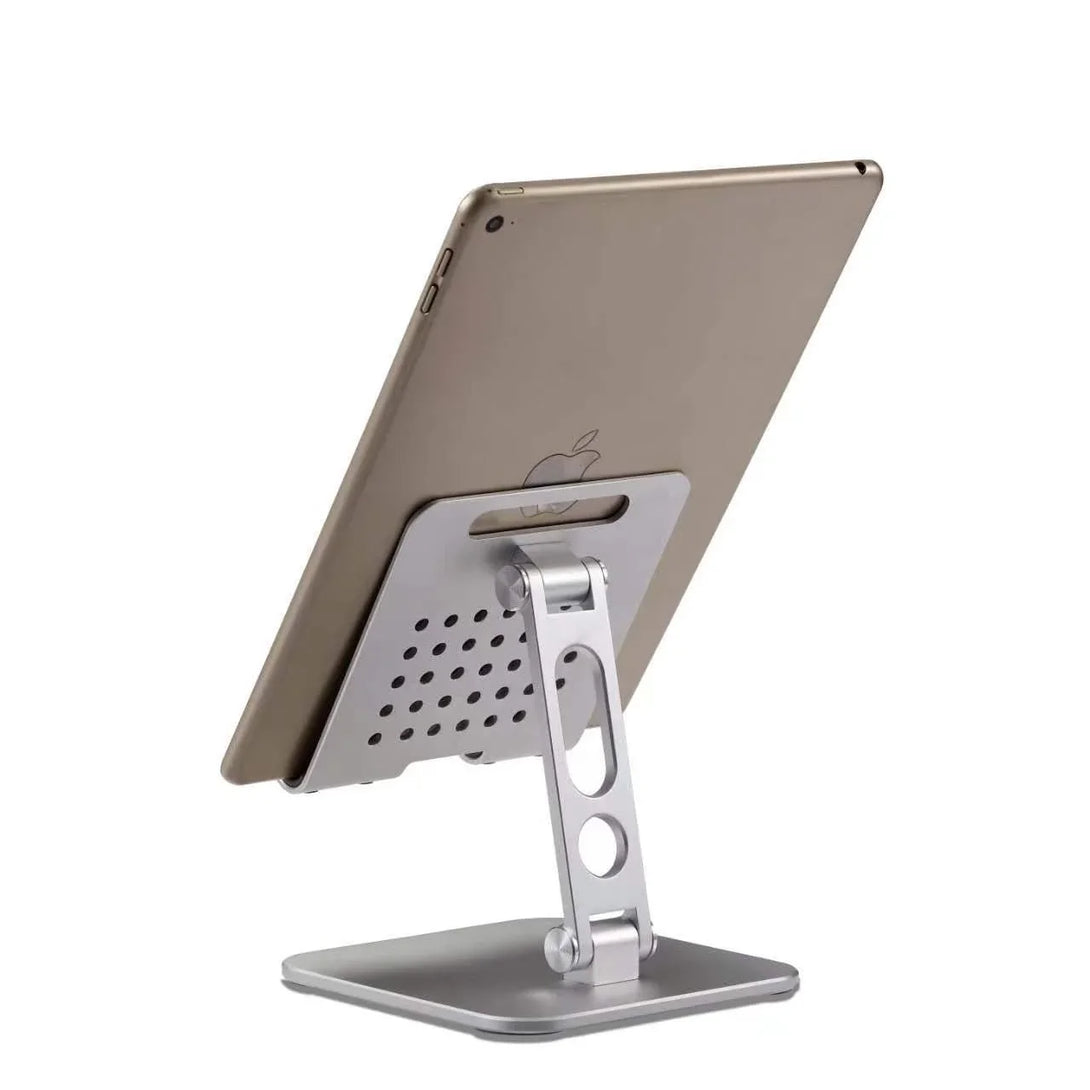 iDock Ergonomic Folding Height Adjustable Aluminum Portable Desktop tablet phone Holder Stand - iDock Laptopstand