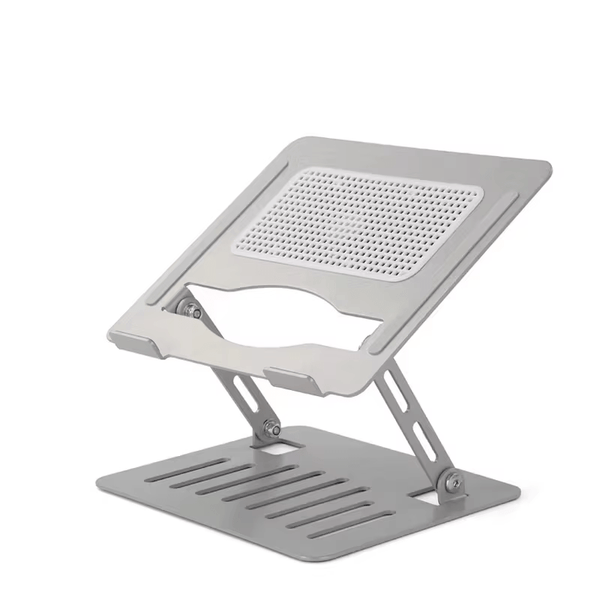 iDock Ergonomic Fully Folding Height Adjustable Aluminum Portable Desktop Laptop Stand - iDock Laptopstand