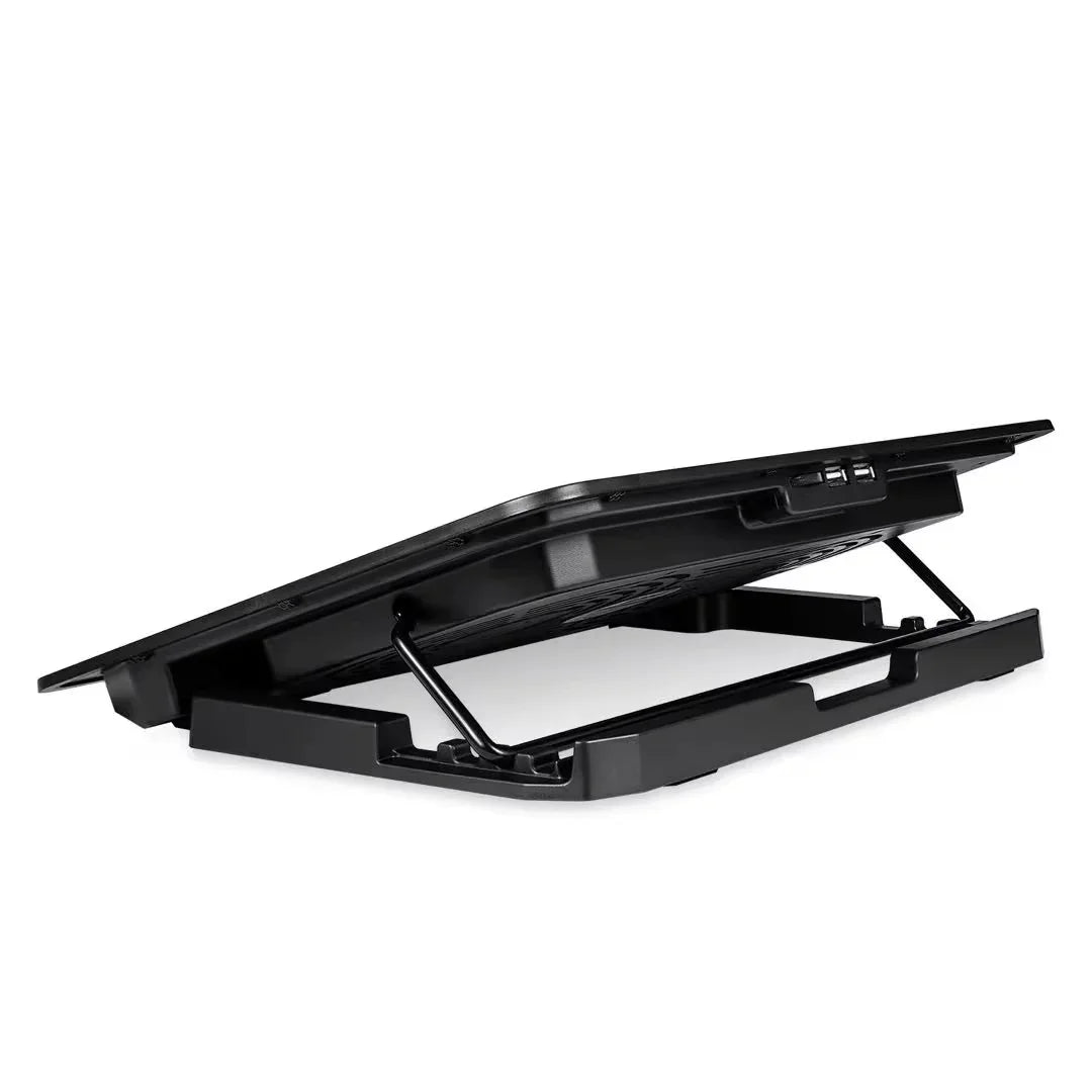 iDock Ergonomic Height Adjustable Foldable Plastic Double Fans Laptop Cooler Cooling Pad with USB HUB - iDock Laptopstand