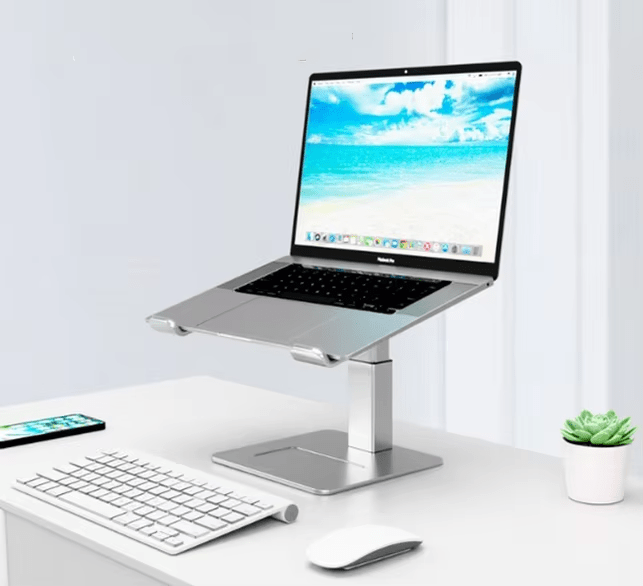 iDock Ergonomic Height Angle Adjustable Laptop Desk Stable Ventilated Laptop Holder Stand For Desk - iDock Laptopstand