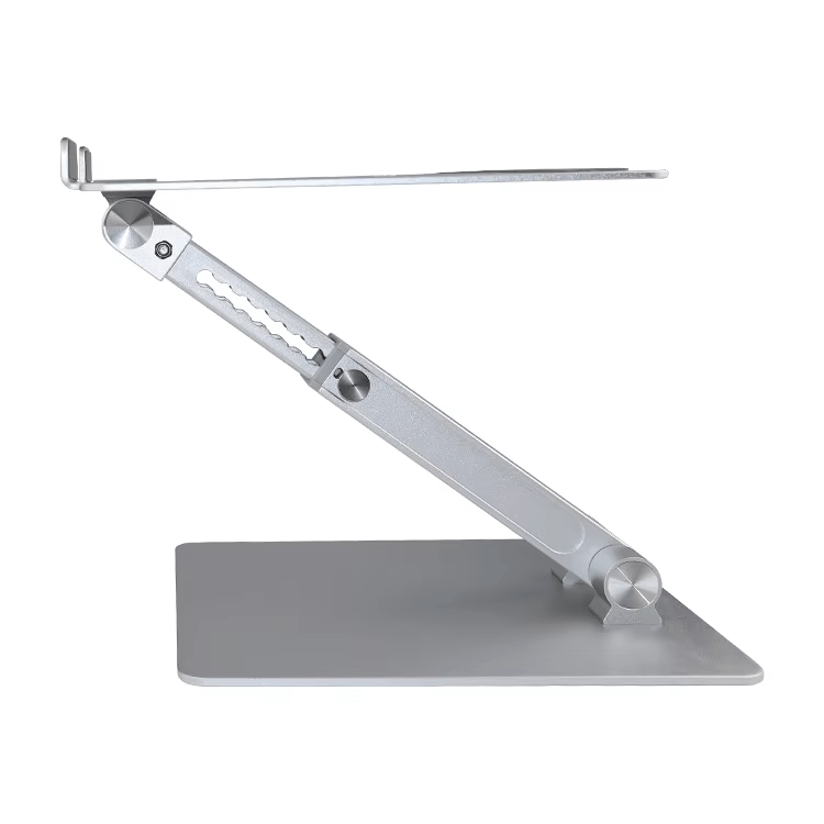 iDock Ergonomic Height Angle Adjustable Sit to Stand Laptop Holder Convertor Aluminum Laptop Stand - iDock Laptopstand