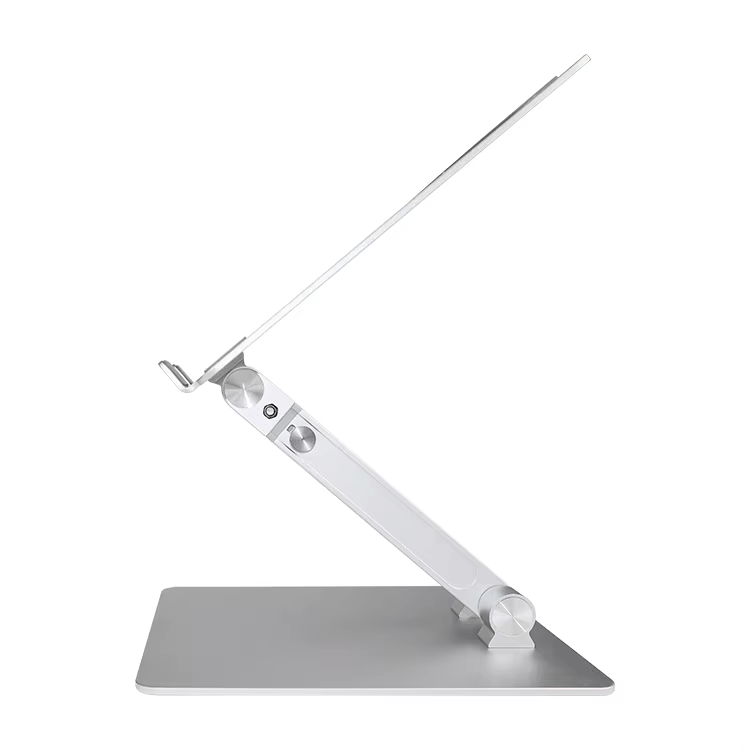 iDock Ergonomic Height Angle Adjustable Sit to Stand Laptop Holder Convertor Aluminum Laptop Stand - iDock Laptopstand