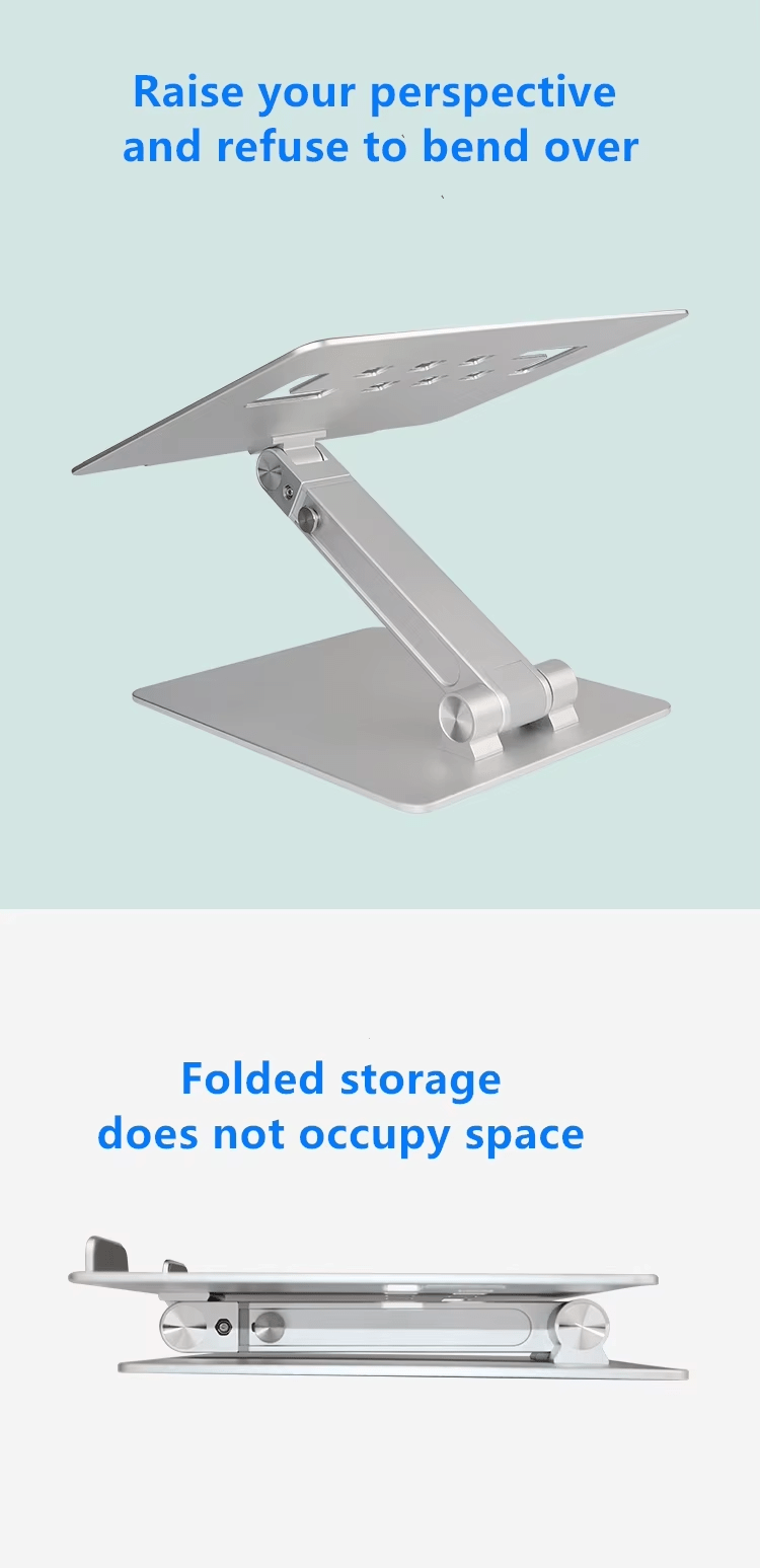 iDock Ergonomic Height Angle Adjustable Sit to Stand Laptop Holder Convertor Aluminum Laptop Stand - iDock Laptopstand
