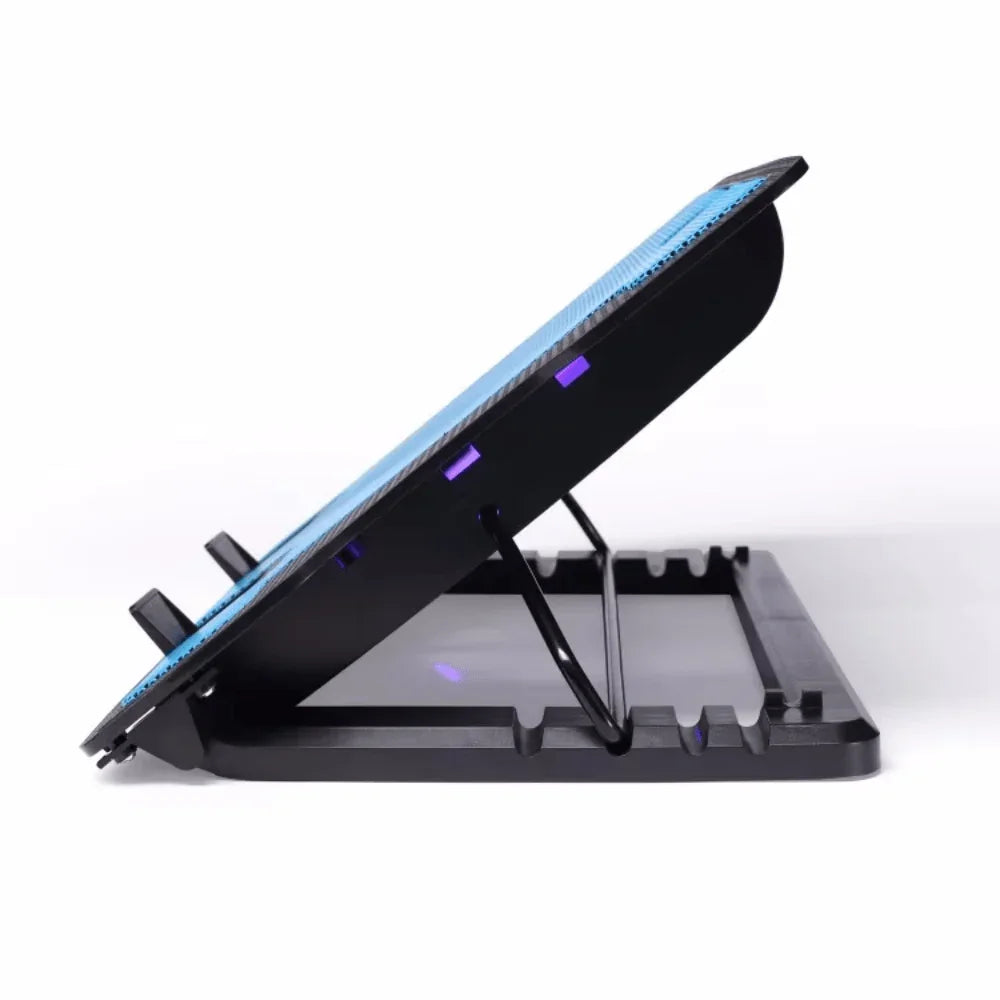 iDock Ergonomic Hot Selling 2 USB HUB Folding Plastic Laptop Cooling Cooler Pad Stand - iDock Laptopstand