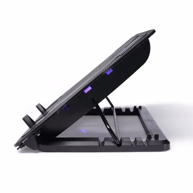 iDock Ergonomic Hot Selling 2 USB HUB Folding Plastic Laptop Cooling Cooler Pad Stand - iDock Laptopstand