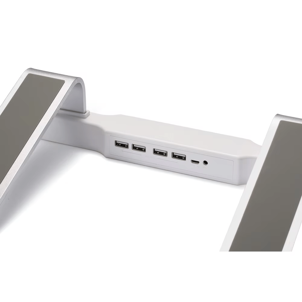 iDock Ergonomic Laptop Accessories Metal Sit Stand USB HUB Laptop Stand - iDock Laptopstand