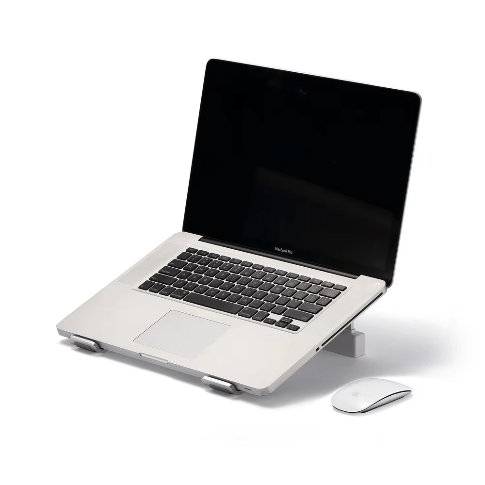 iDock Ergonomic Laptop Accessories Metal Sit Stand USB HUB Laptop Stand - iDock Laptopstand