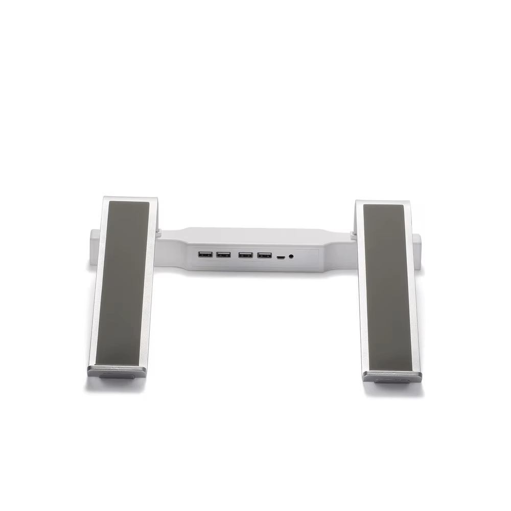 iDock Ergonomic Laptop Accessories Metal Sit Stand USB HUB Laptop Stand - iDock Laptopstand