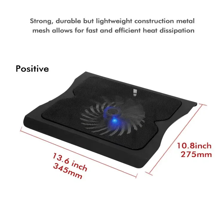iDock Ergonomic Laptop Cooling Pad One Fan with Power Supply for iPad - iDock Laptopstand