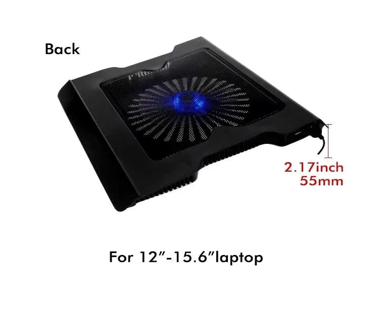 iDock Ergonomic Laptop Cooling Pad One Fan with Power Supply for iPad - iDock Laptopstand