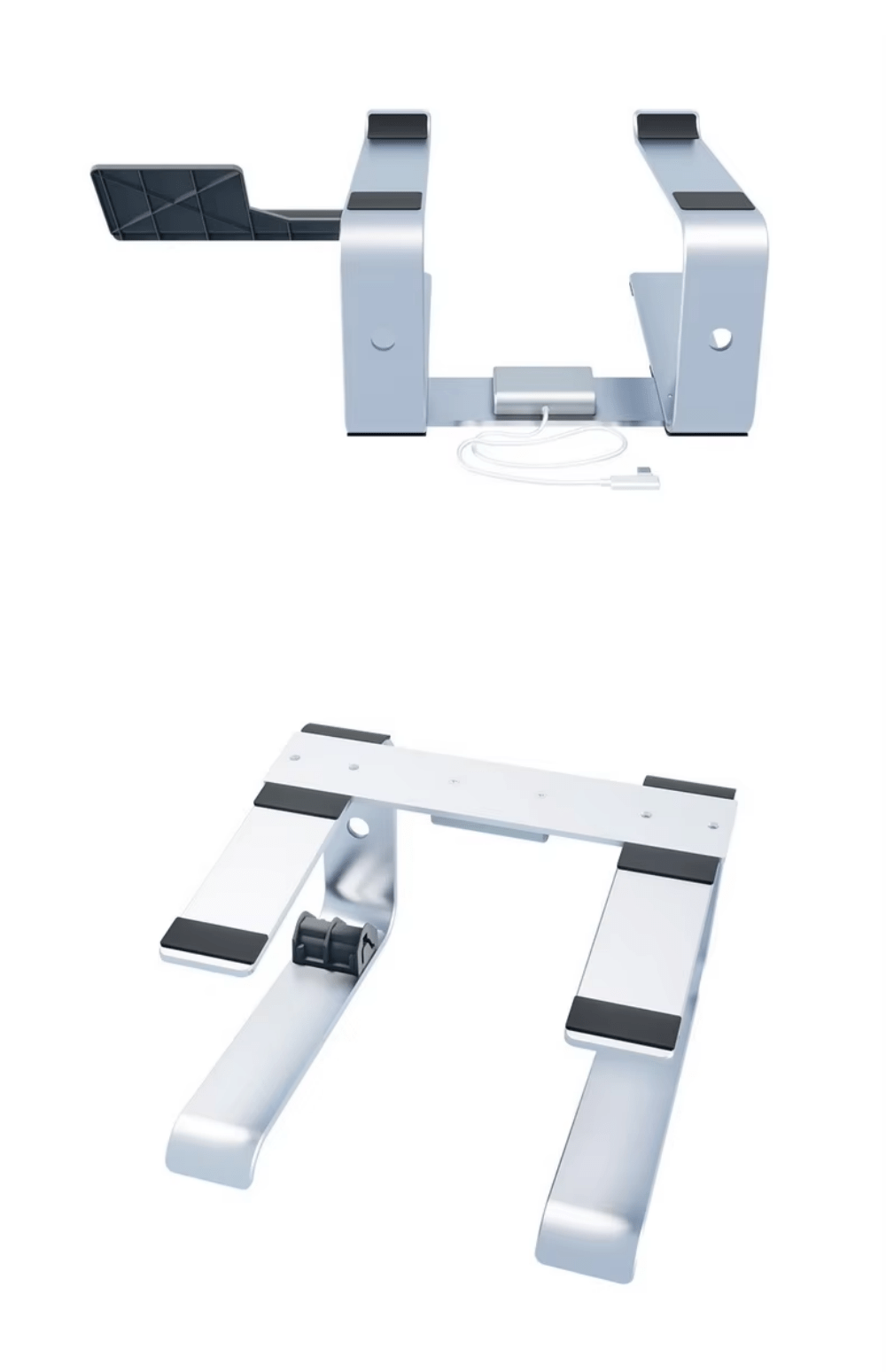 iDock Ergonomic Laptop Mount for Desk Laptop Riser Notebook Stand with Phone Stand - iDock Laptopstand