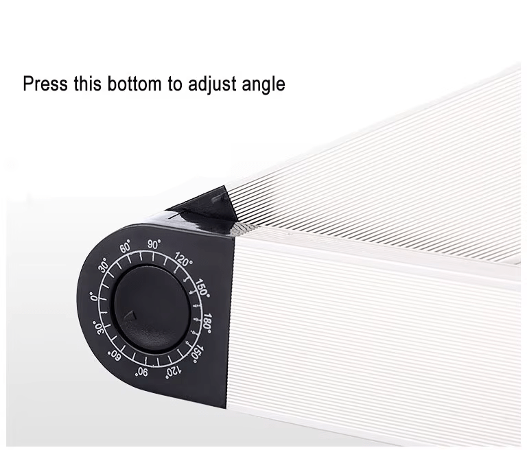 iDock Ergonomic Multi Angle Adjustable Book Holder Tray with Page Paper Clips Book Stand Laptop Stand Book Stand - iDock Laptopstand