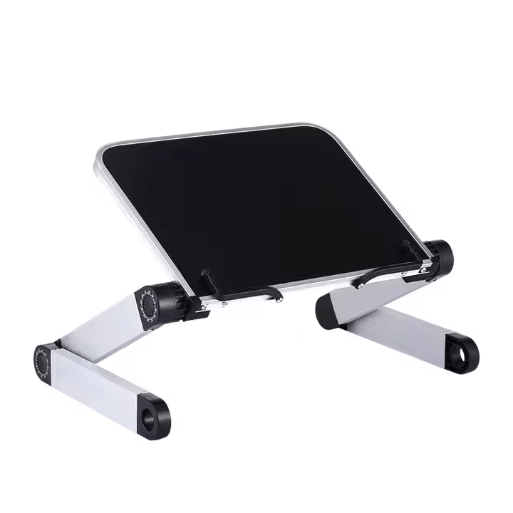 iDock Ergonomic Multi Angle Adjustable Book Holder Tray with Page Paper Clips Book Stand Laptop Stand Book Stand - iDock Laptopstand
