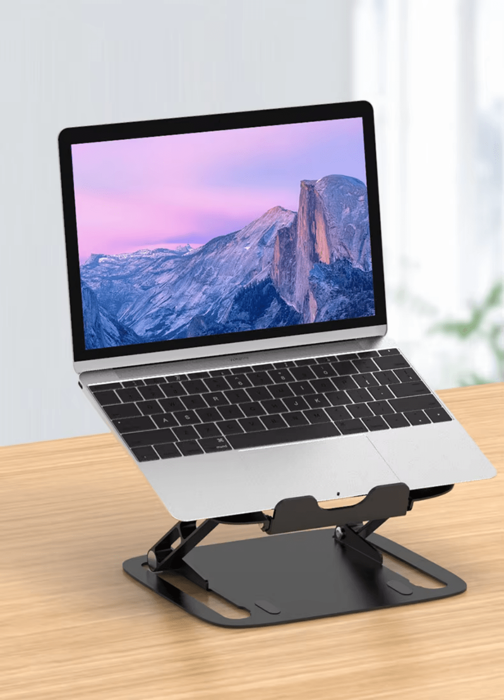 iDock Ergonomic Multi - Angle Adjustable Portable Laptop Stand Holder Computer Riser with Heat Vent to Elevate - iDock Laptopstand