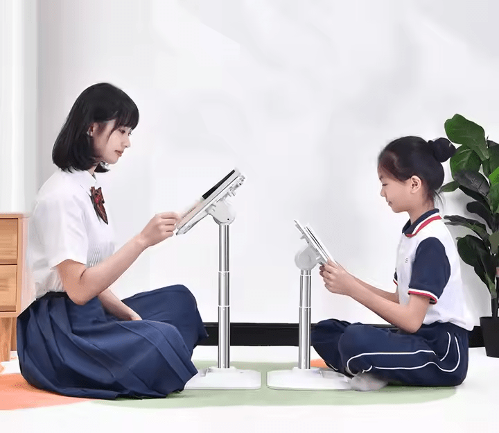 iDock Ergonomic Multi Angle Height Adjustable Hands Free Reading Tablet Laptop Stand Book Holder - iDock Laptopstand