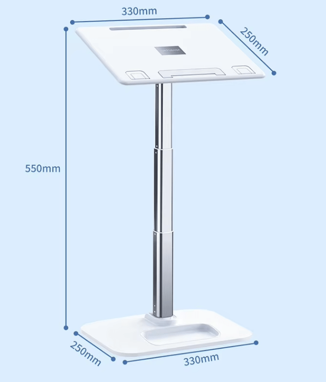 iDock Ergonomic Multi Angle Height Adjustable Hands Free Reading Tablet Laptop Stand Book Holder - iDock Laptopstand