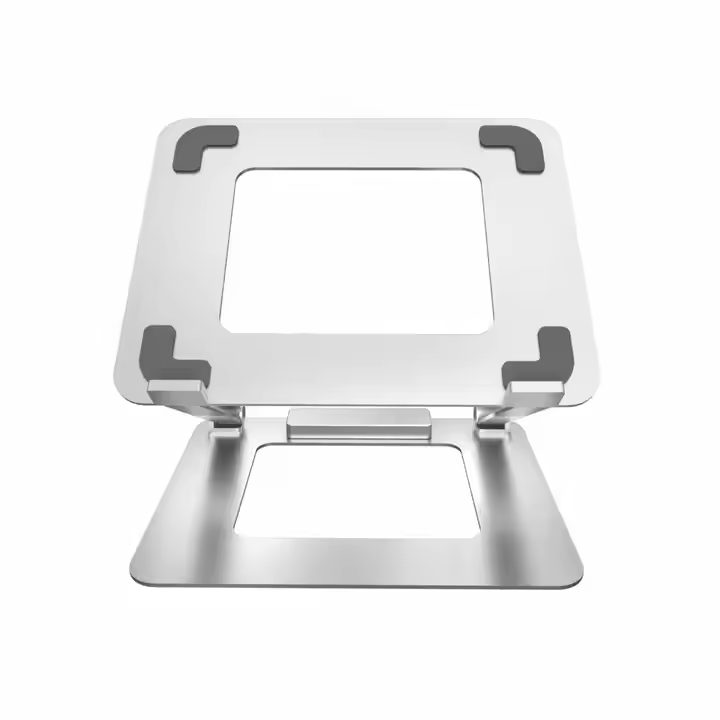 iDock Ergonomic Multi - Angle Height Adjustable Heat Vent Elevate Aluminium Folding Laptop Stand with 2.0 3.0 Type C USB - iDock Laptopstand