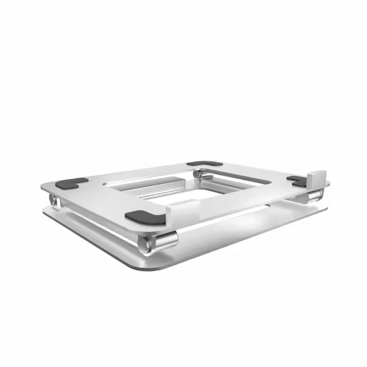 iDock Ergonomic Multi - Angle Height Adjustable Heat Vent Elevate Aluminium Folding Laptop Stand with 2.0 3.0 Type C USB - iDock Laptopstand